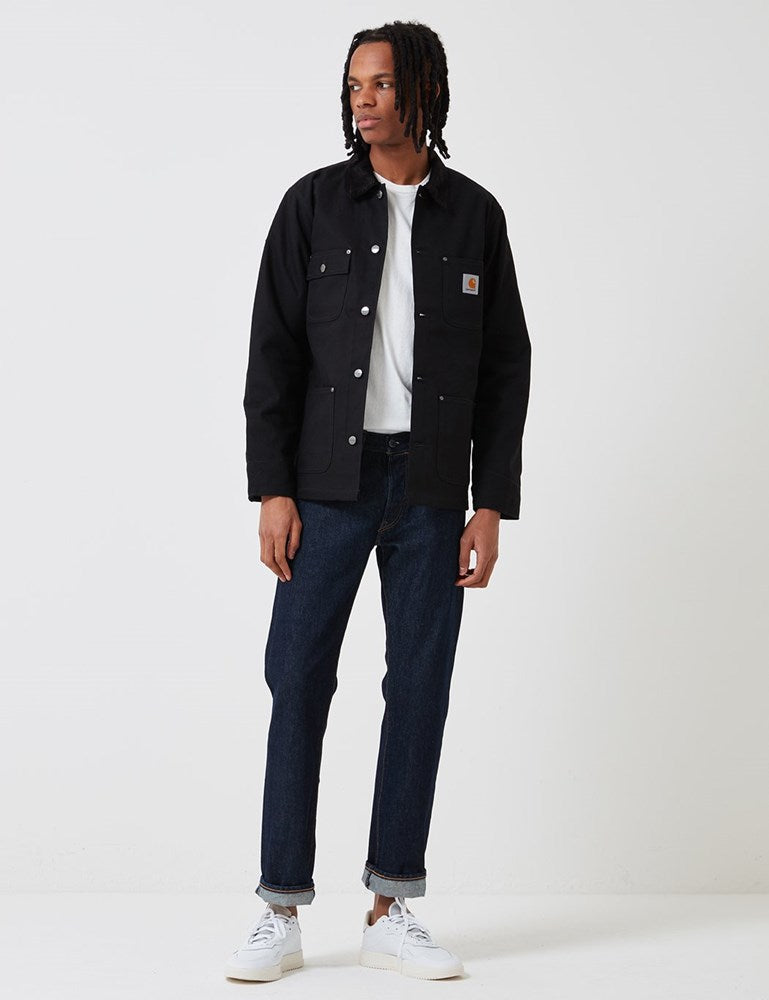 Michigan Coat (gefüttert) - Black Rigid