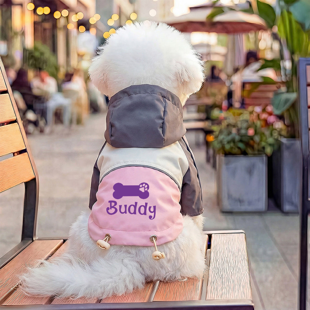 Veste imperméable personnalisée pour animal de compagnie | inCloth54