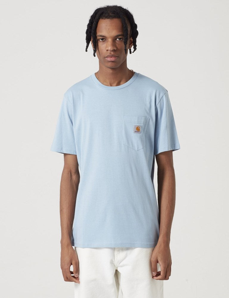T-shirt à poche - Vert algue