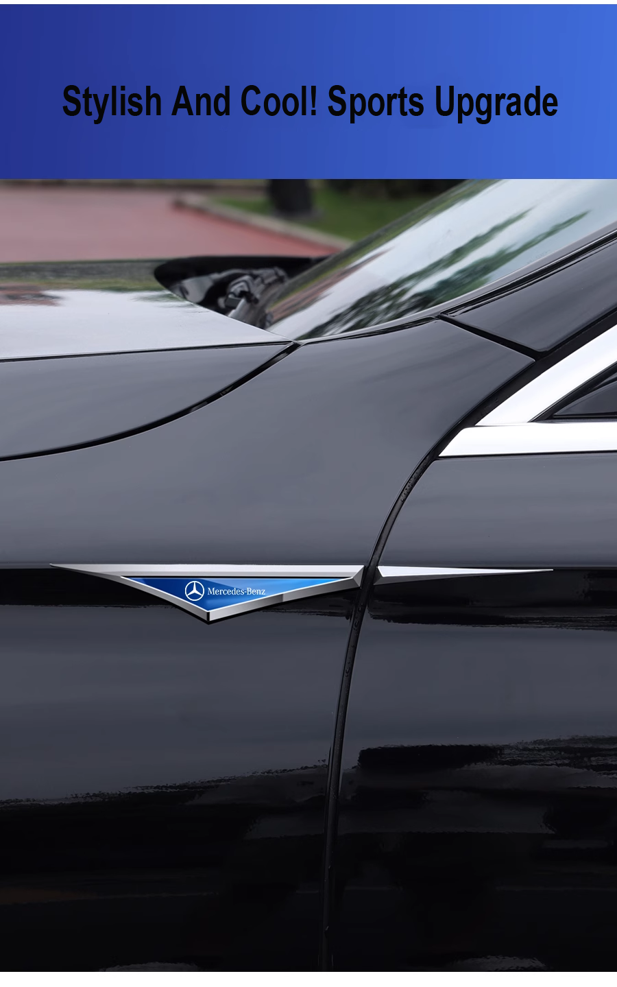 Autocollants de voiture créatifs en métal électrolytique✨2 Pièces✨