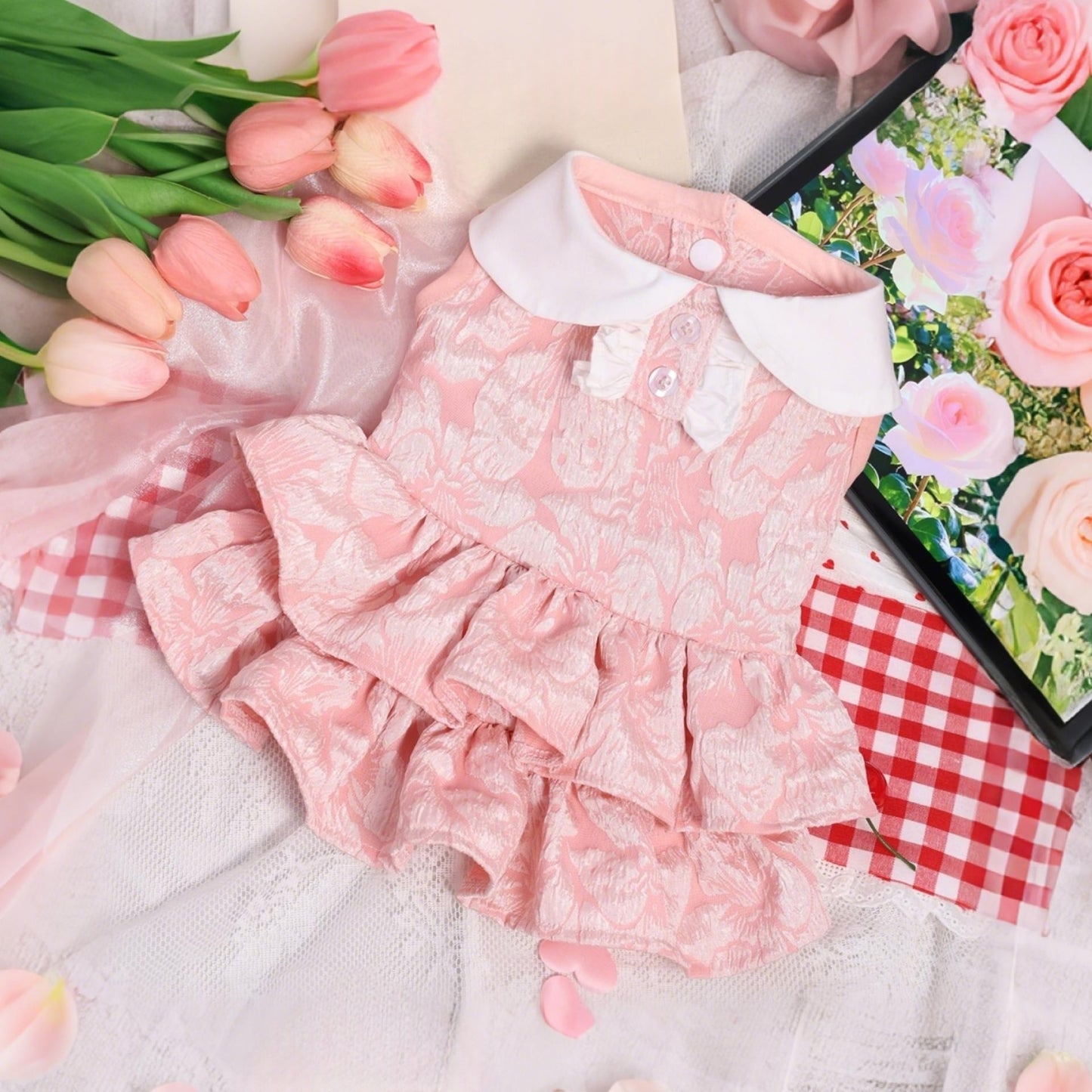 Robe de princesse personnalisée pour animaux de compagnie | inCloth73