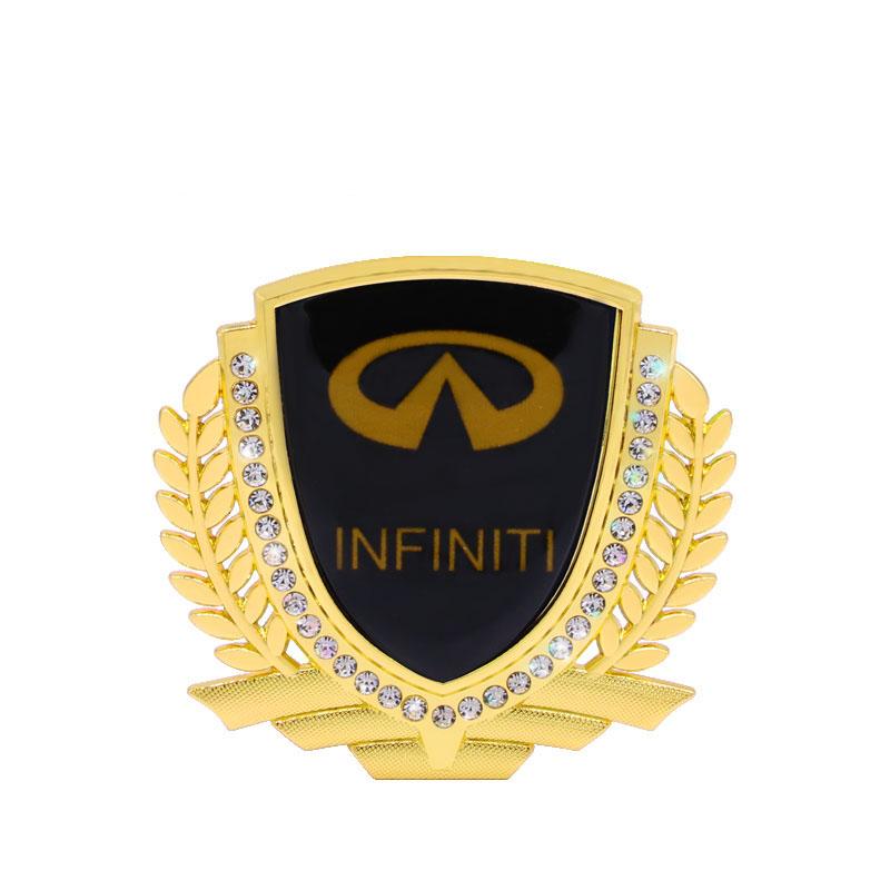 Hot Sale 🎉50% OFF🎉3D Wheat Ear Diamond Metal Creative Car Sticker