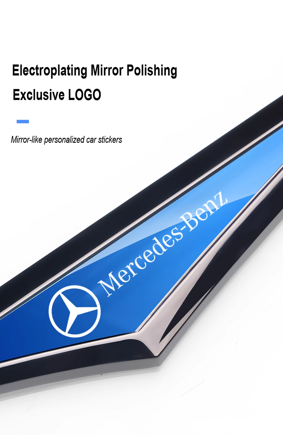Autocollants de voiture créatifs en métal électrolytique✨2 Pièces✨