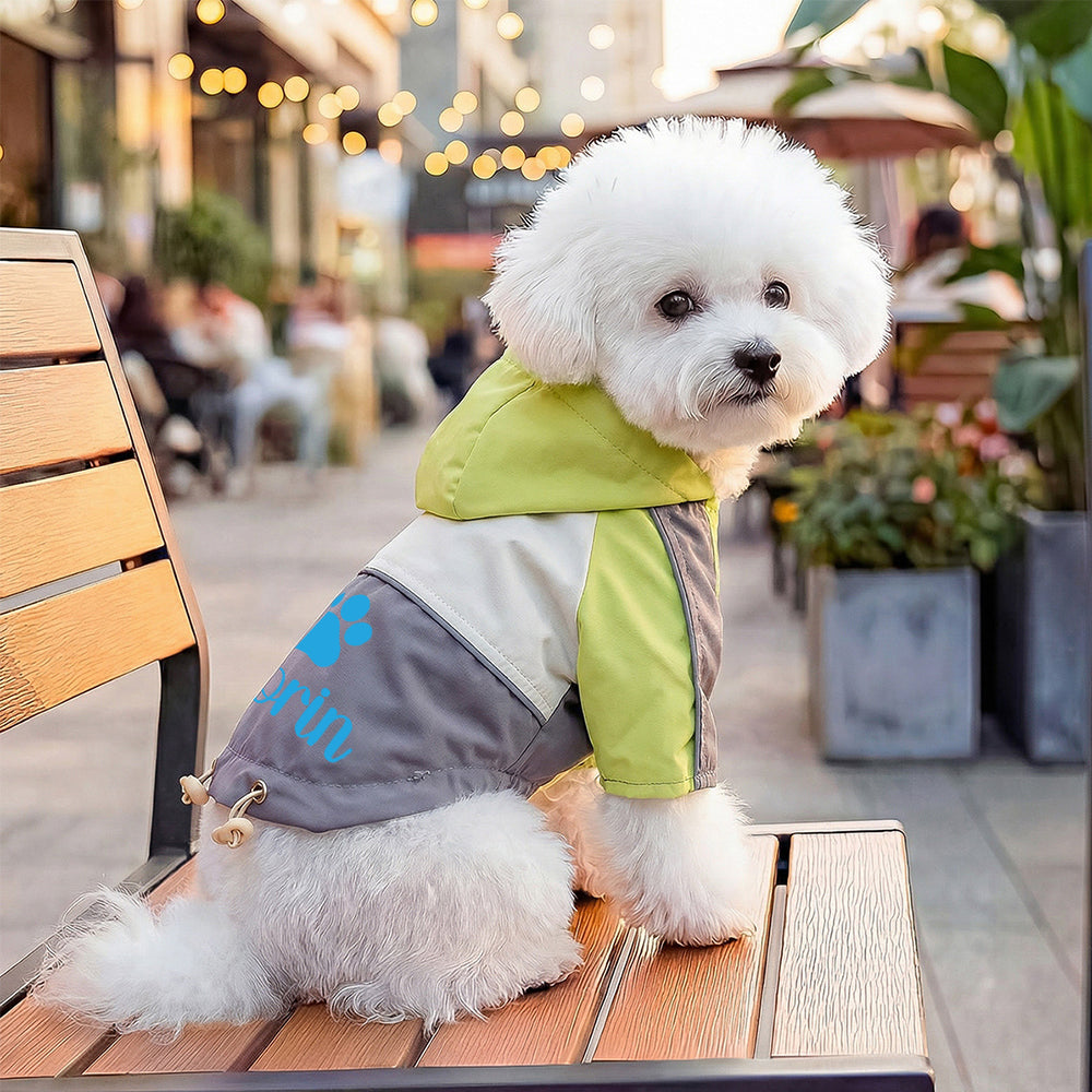 Veste imperméable personnalisée pour animal de compagnie | inCloth54