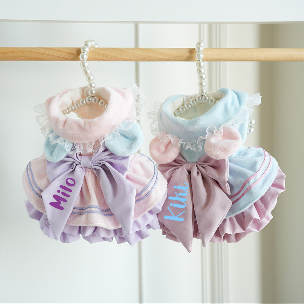 Robe Nœud Personnalisée pour Animaux | inPet27