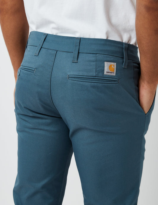 Sid Pant (Coupe ajustée) - Bleu orage