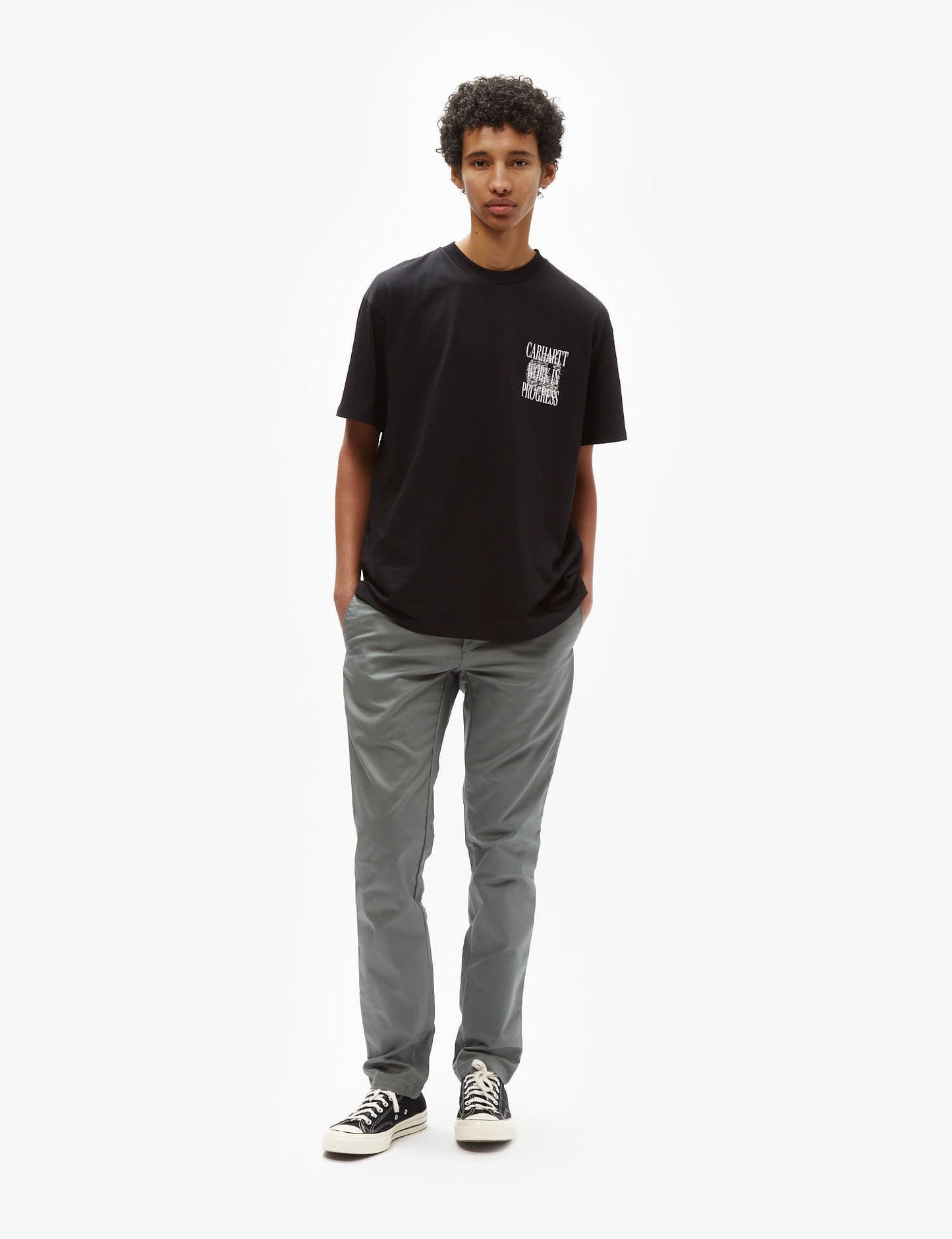 Pantalon Sid (Slim) - Vert Fumé