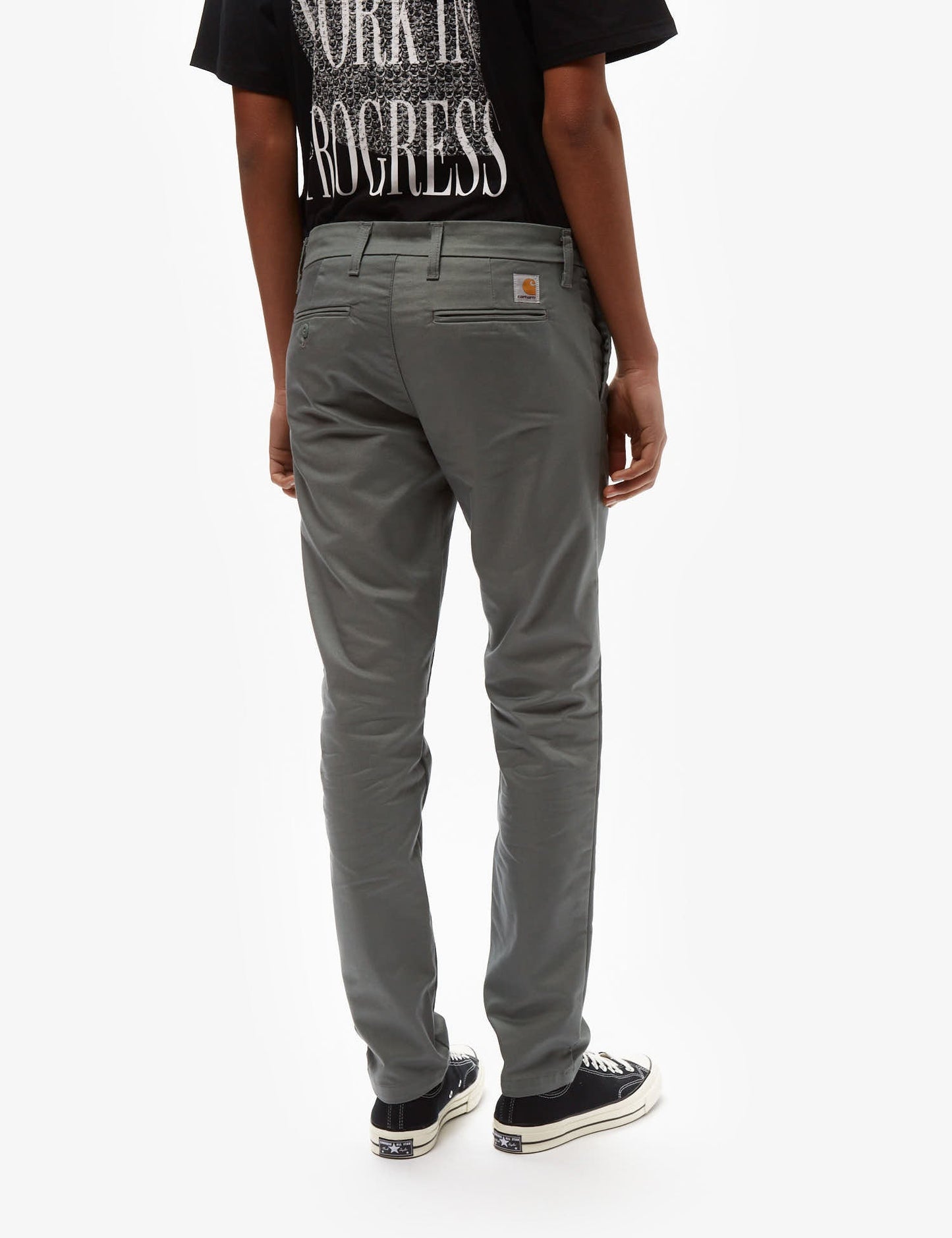 Pantalon Sid (Slim) - Vert Fumé
