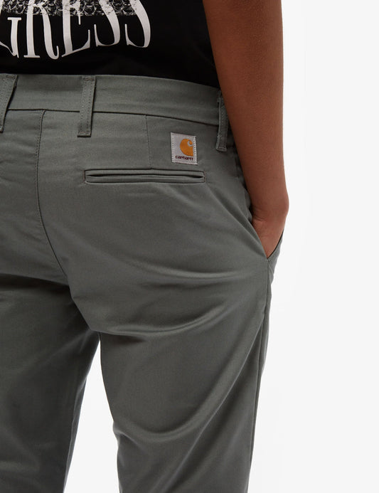 Pantalon Sid (Slim) - Vert Fumé