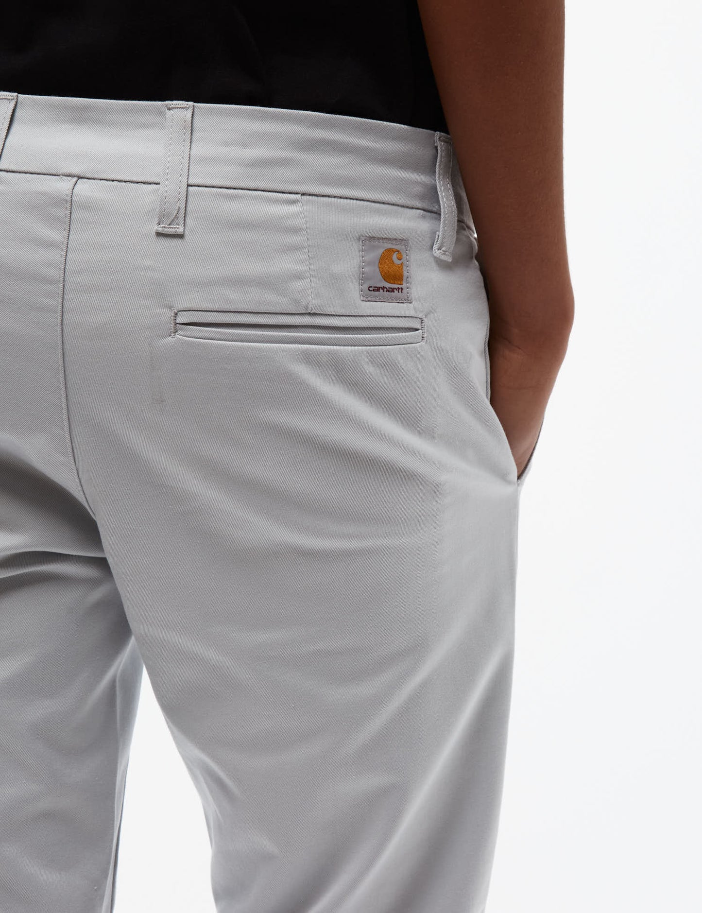 Sid Pant Chino Hose - Sonic Silbergrau