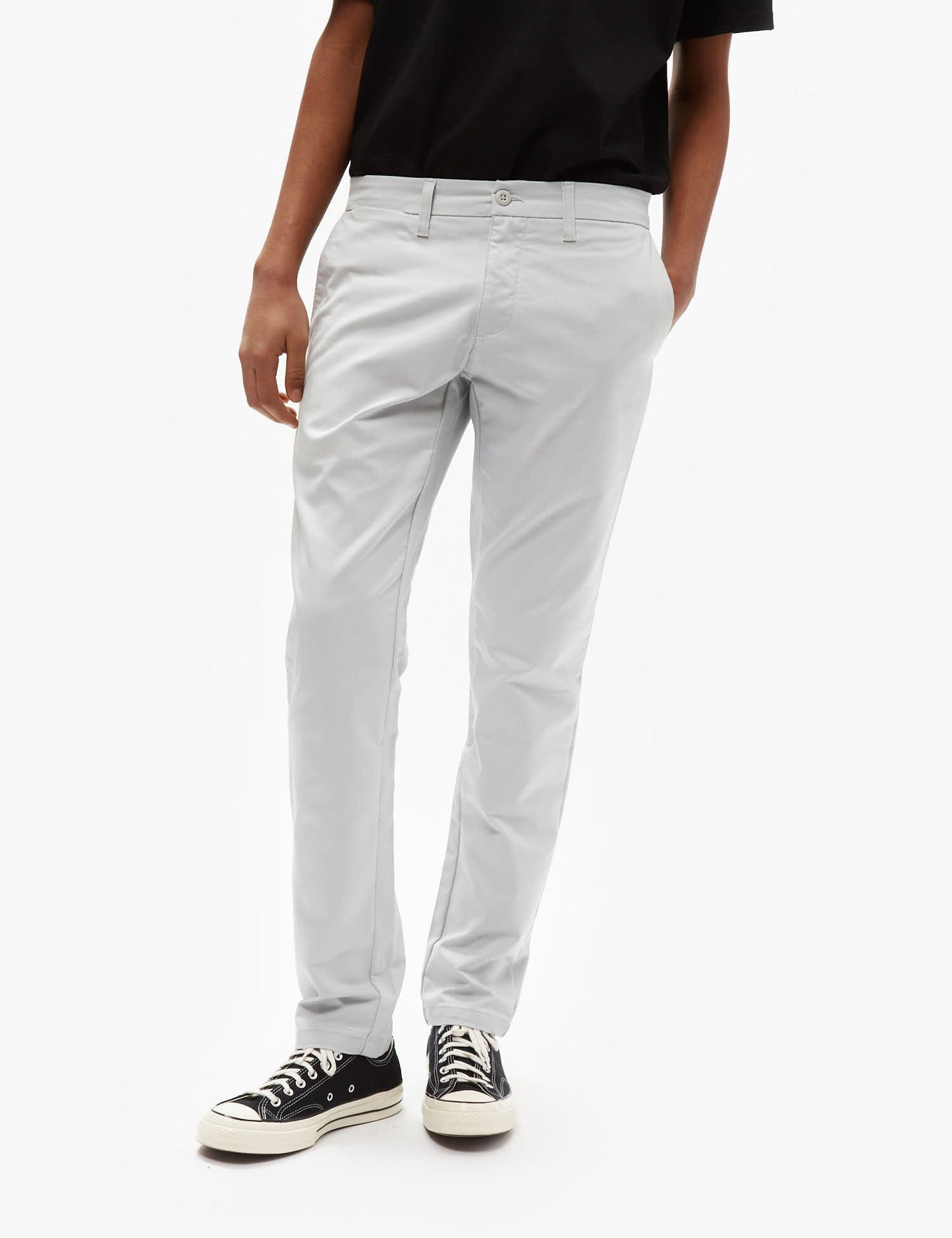 Sid Pant Chino Hose - Sonic Silbergrau