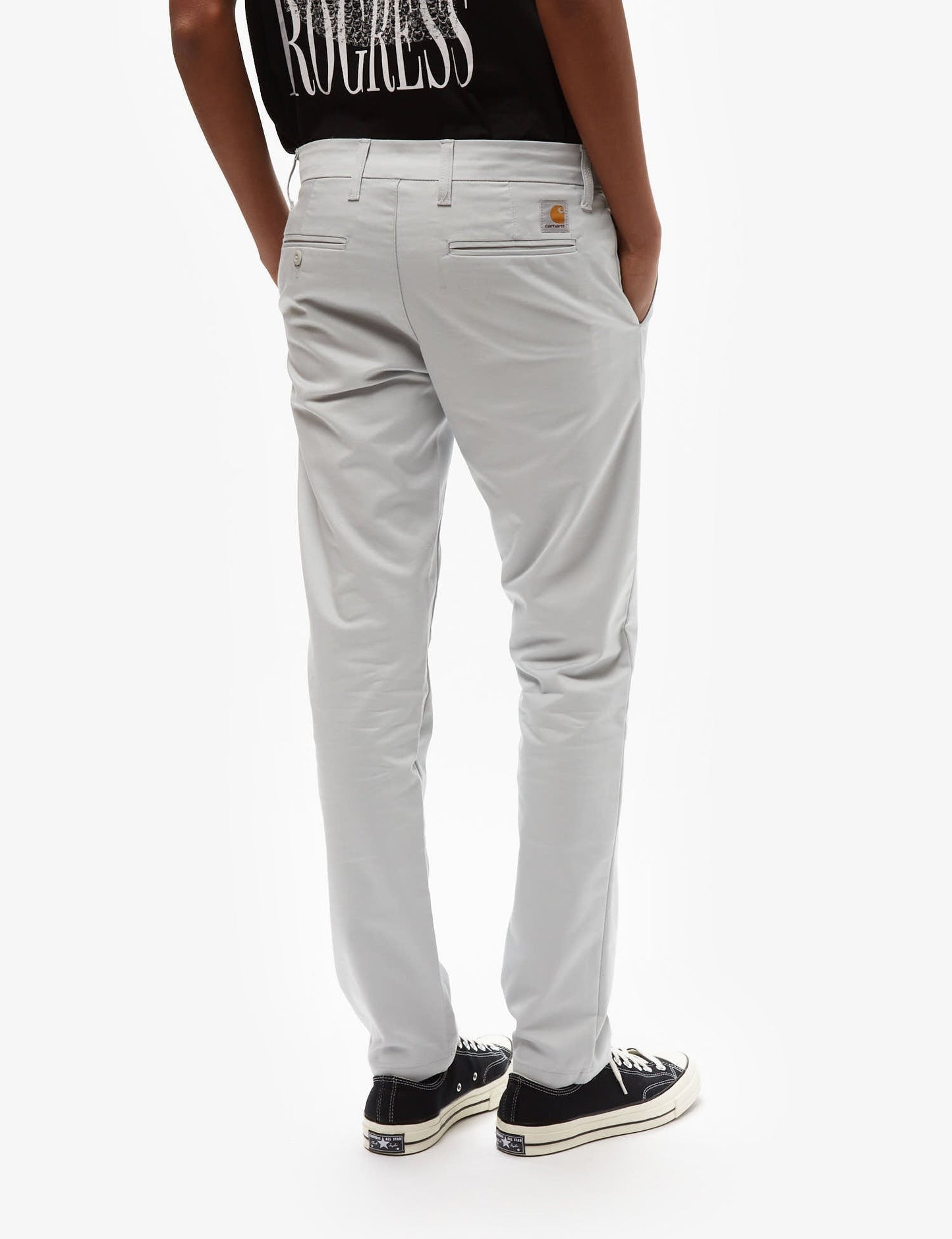 Sid Pant Chino Hose - Sonic Silbergrau