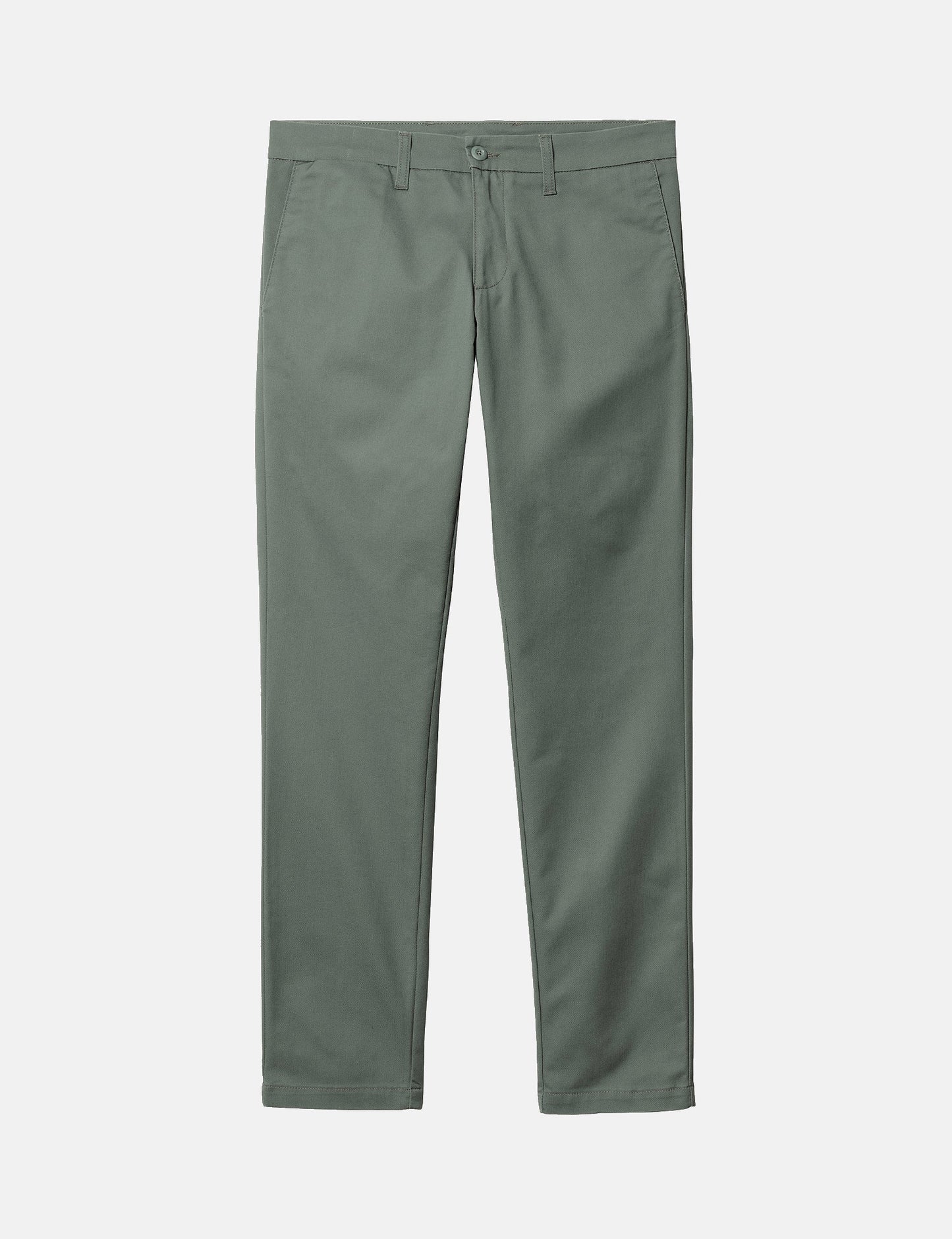 Sid Pant Chino Hose - Park Green Rinsed