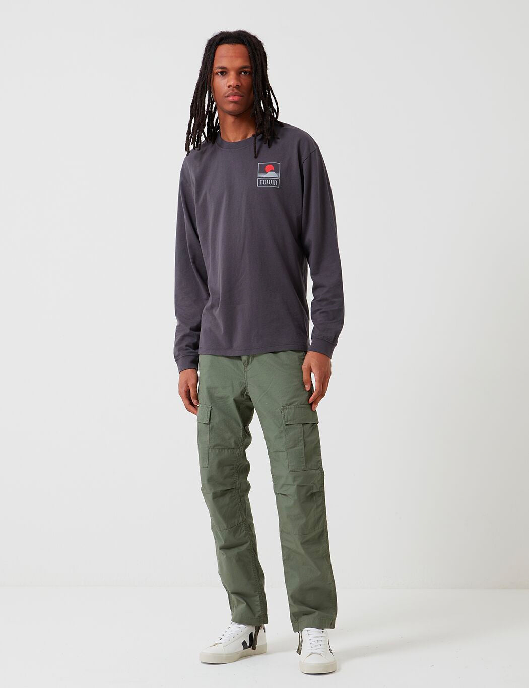 Aviation Pant – Dollar Green Rinsed