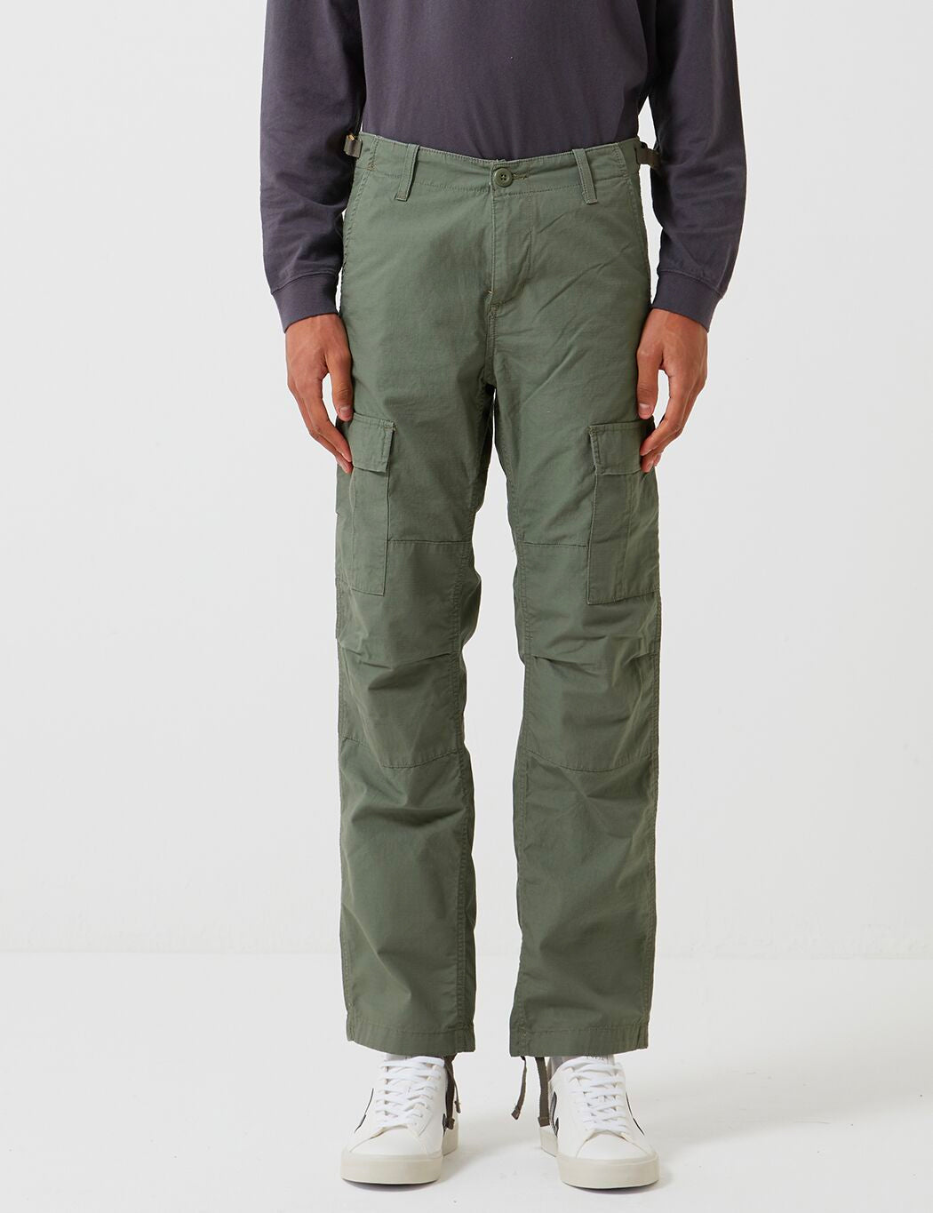 Aviation Pant – Dollar Green Rinsed