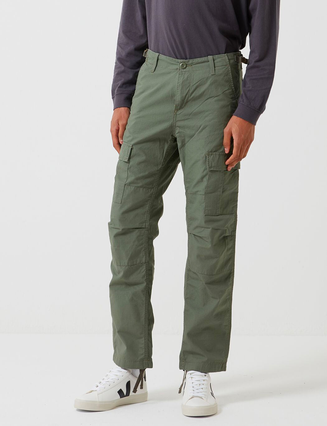 Aviation Pant – Dollar Green Rinsed