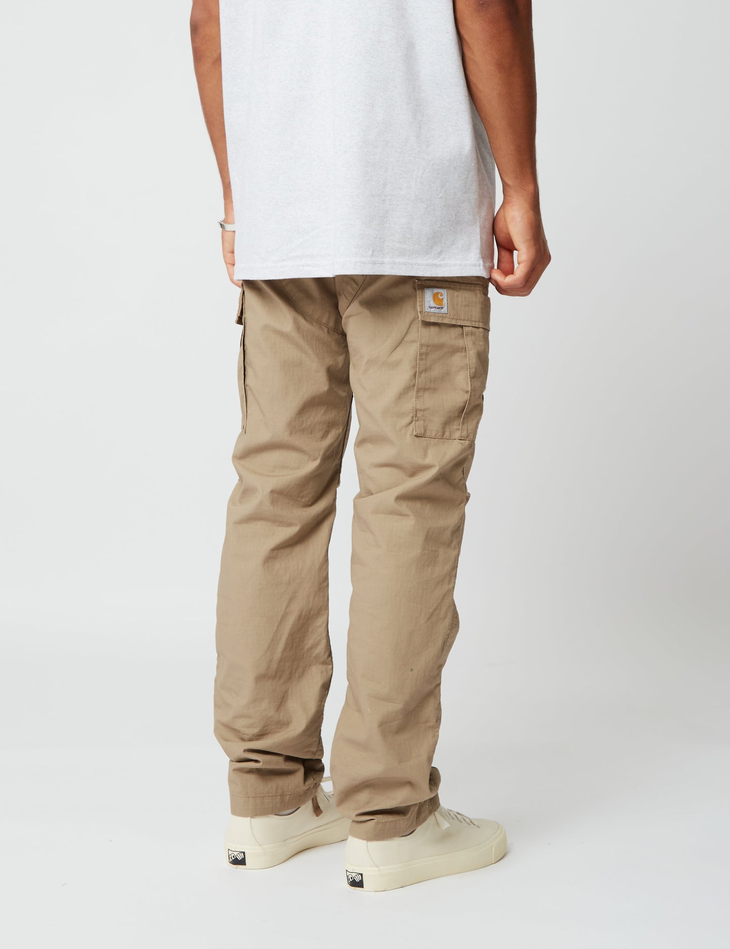 Pantalon Aviation (Ripstop) - Cuir Kaki Rincé