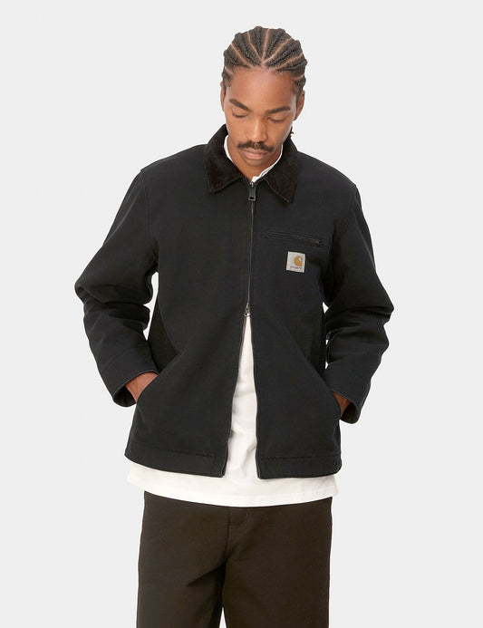 Veste Detroit (Heavy Stone Wash) - Noir/Noir