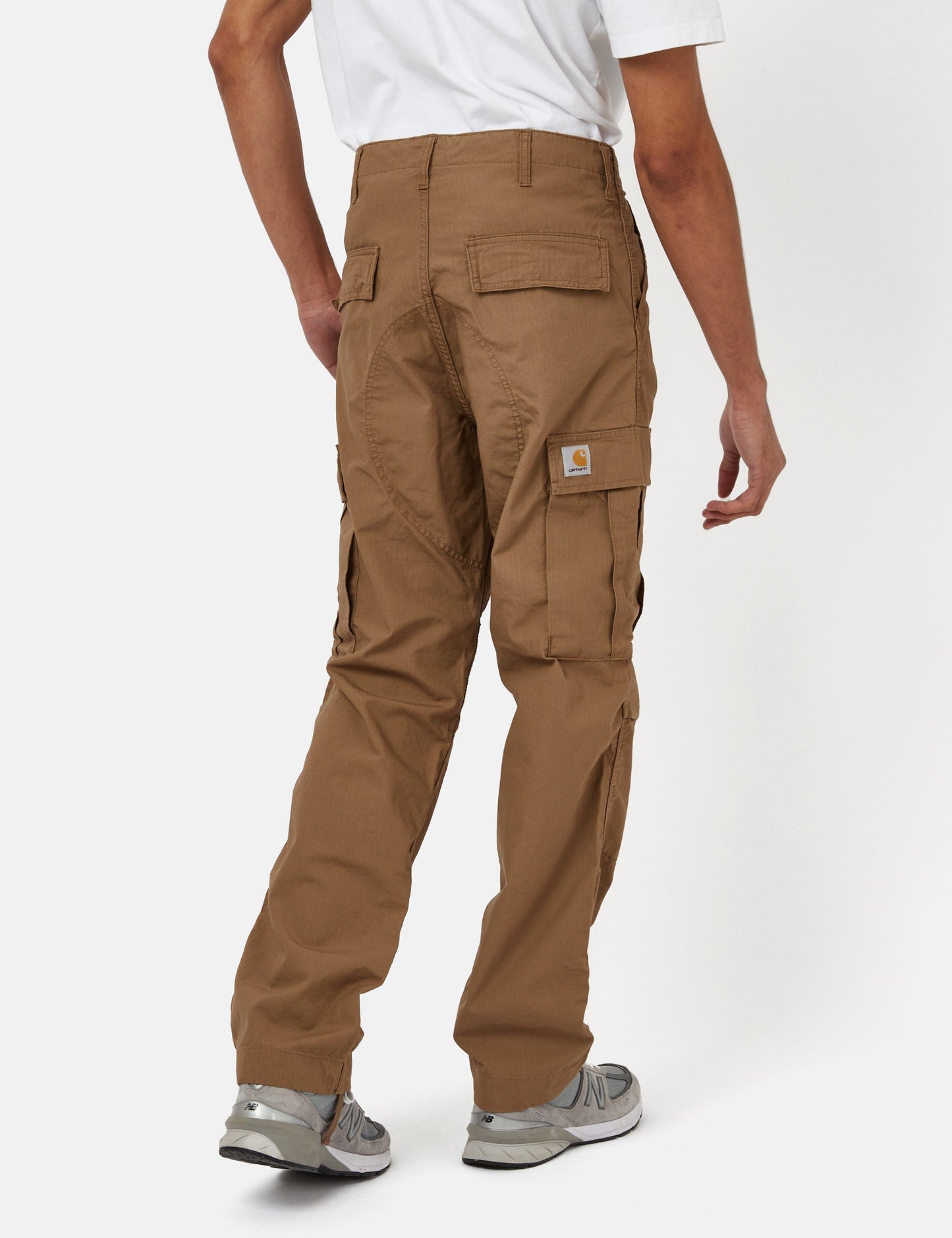 Pantalon Cargo Regular (Ripstop) - Marron Buffalo