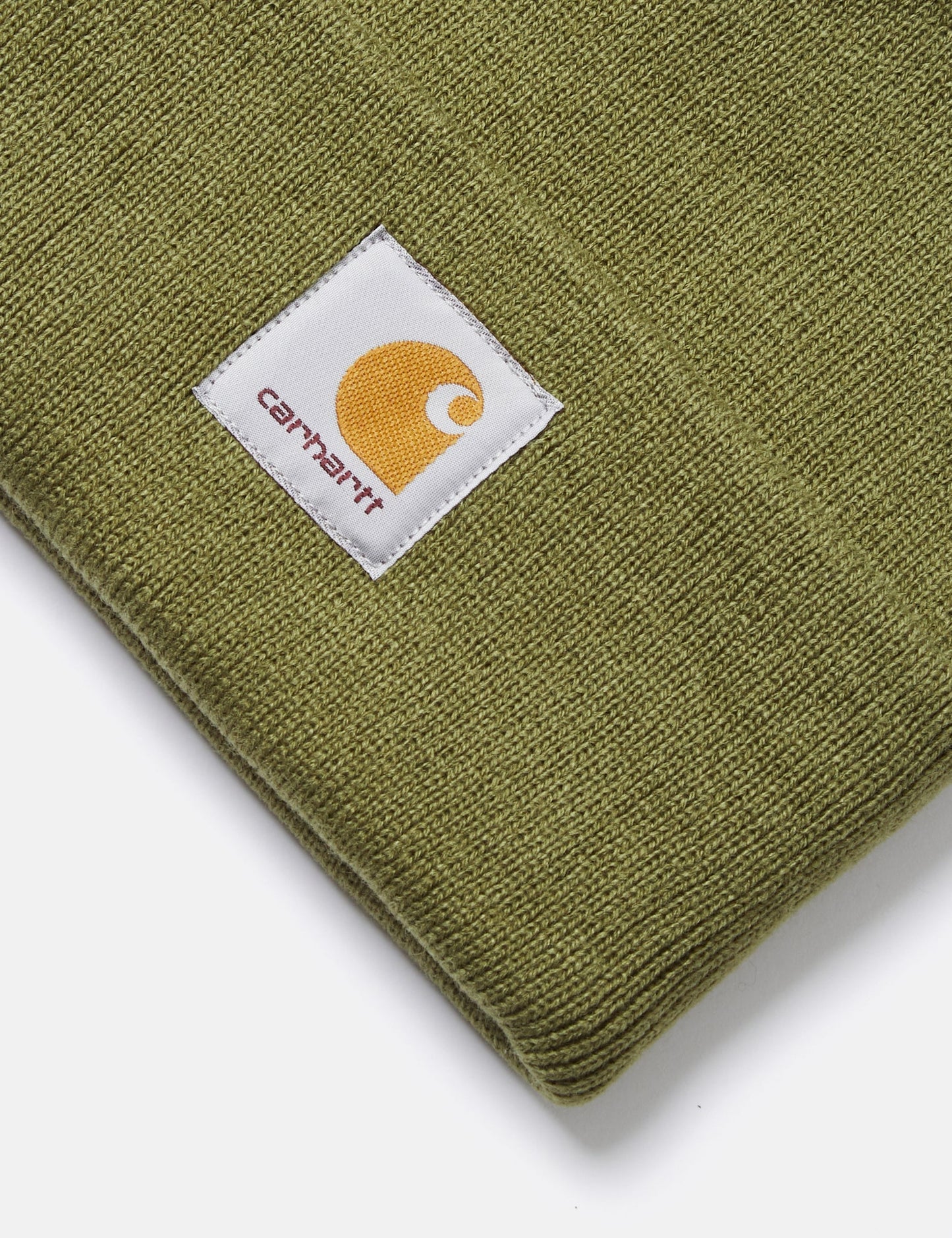 Kurze Beanie-Mütze – Kiwigrün