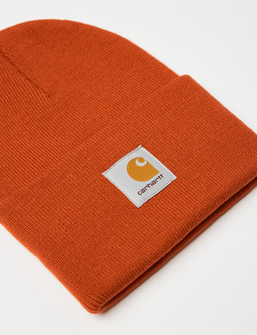 Bonnet tricoté - Orange brique