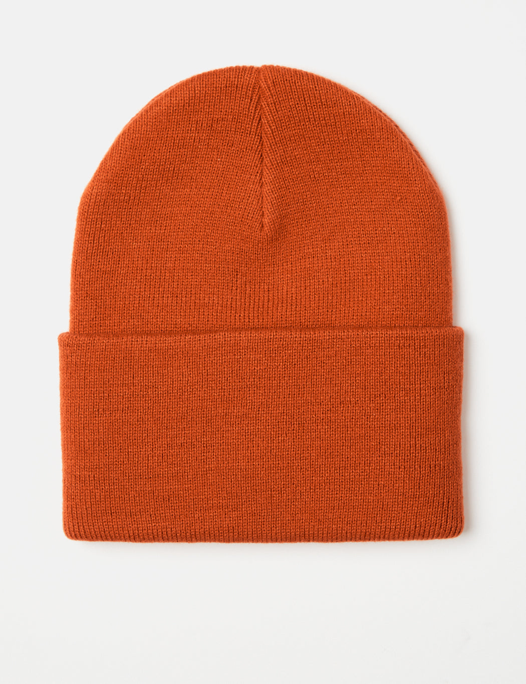 Bonnet tricoté - Orange brique