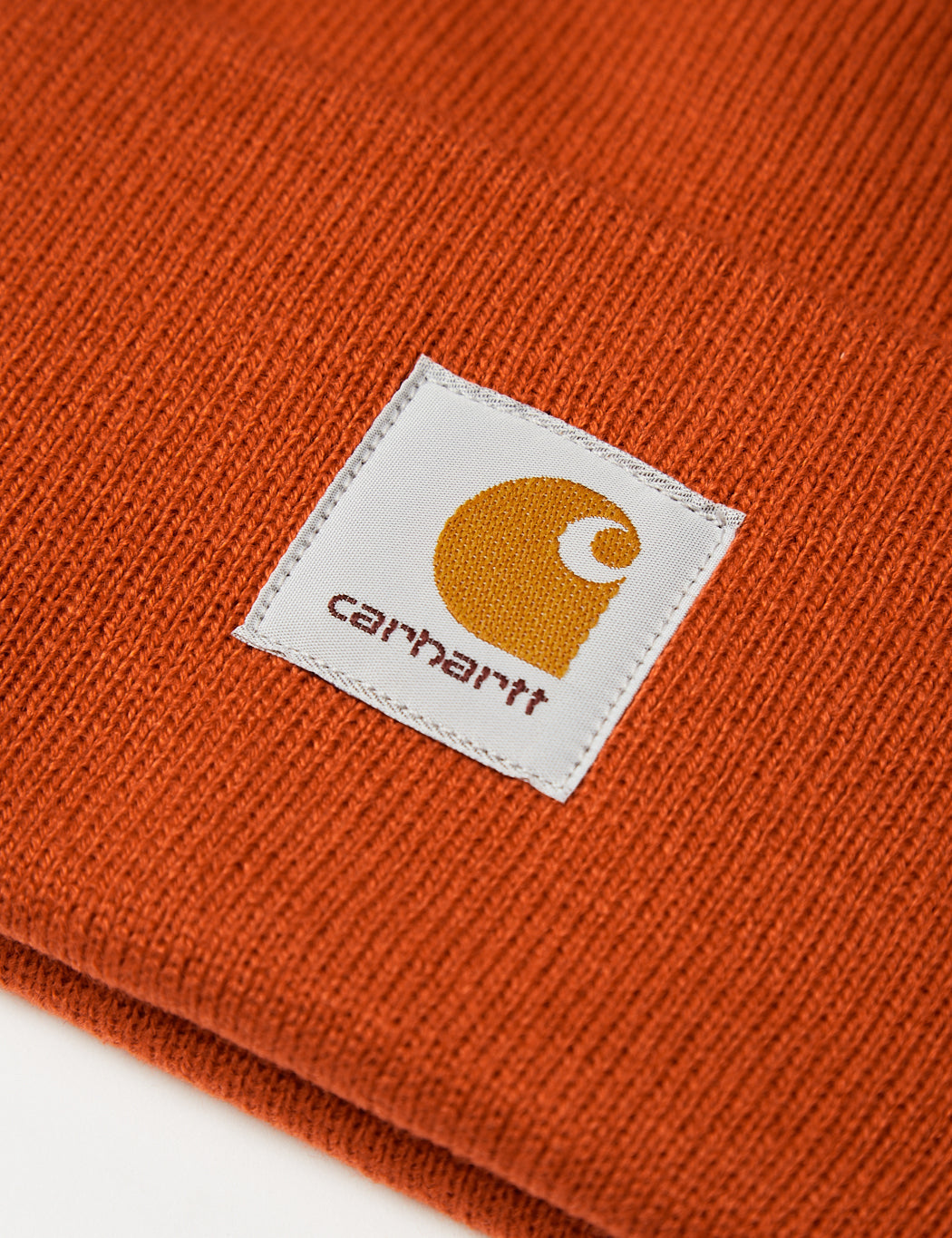 Bonnet tricoté - Orange brique
