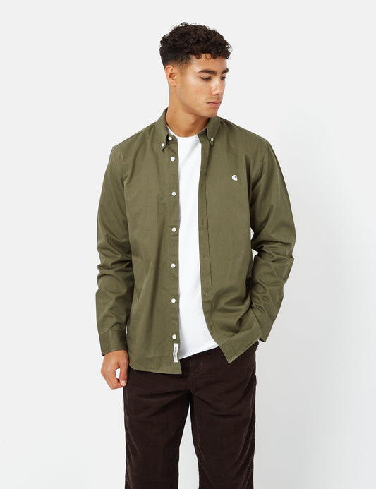 Chemise Madison - Vert Algue/Cire