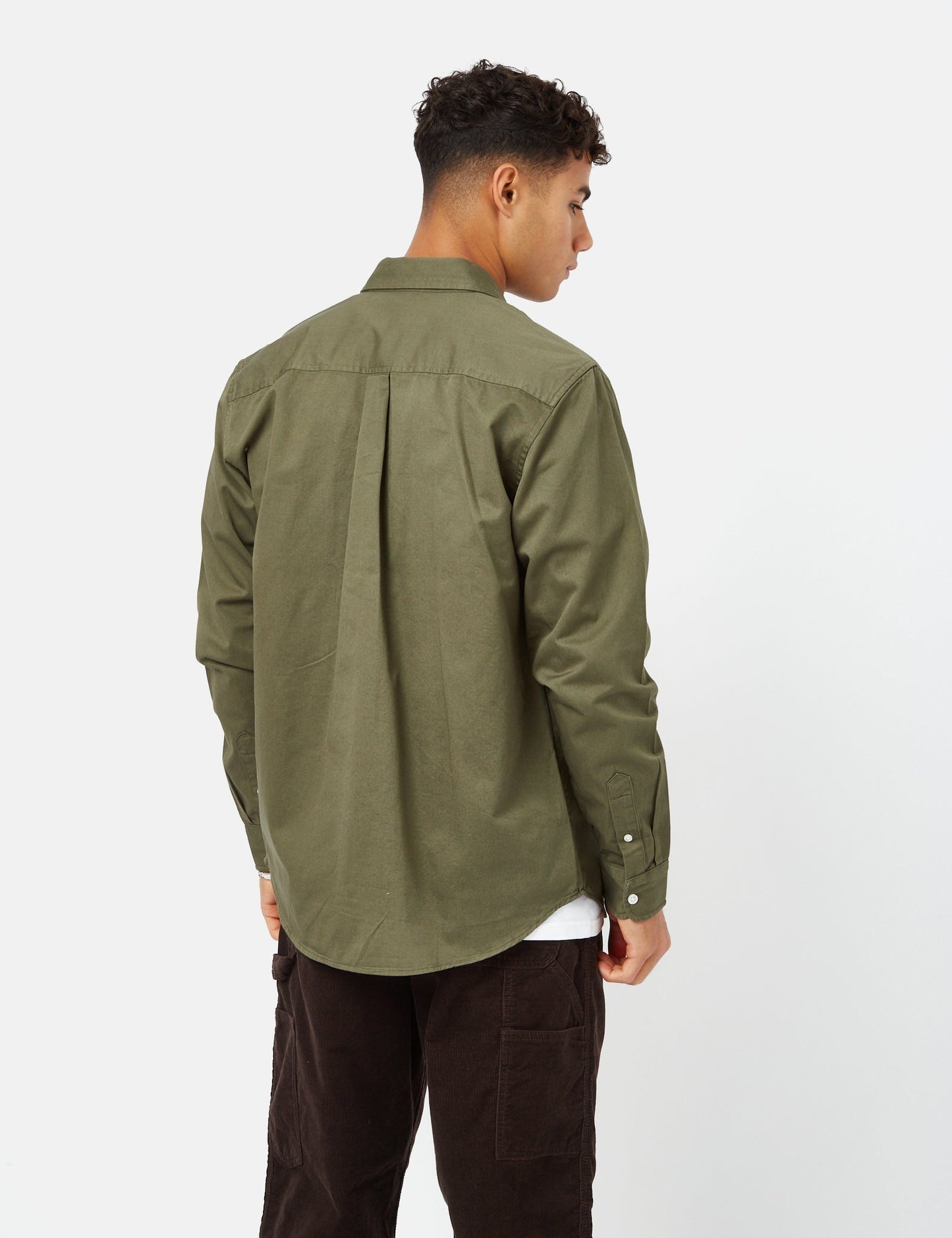 Chemise Madison - Vert Algue/Cire