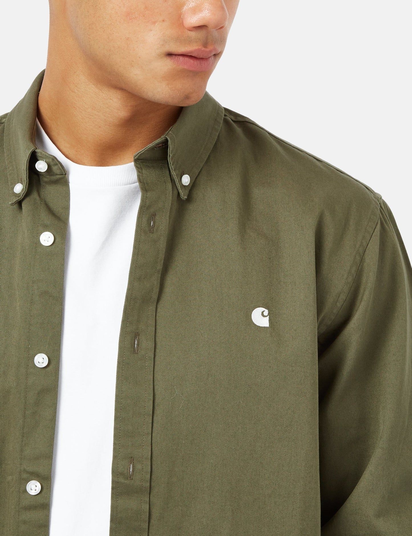 Chemise Madison - Vert Algue/Cire