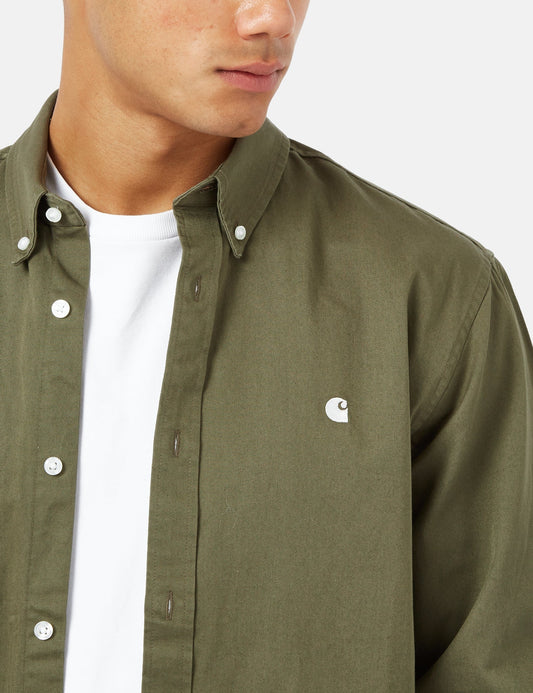 Chemise Madison - Vert Algue/Cire