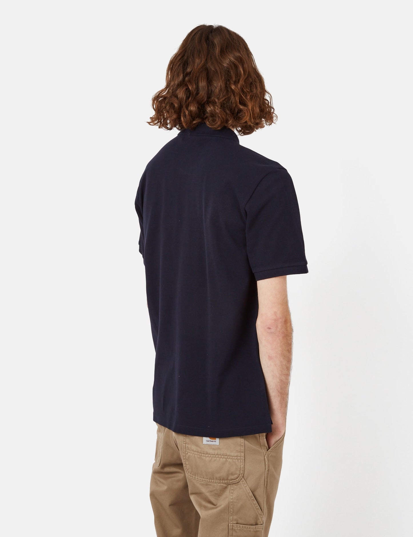 Polo Chase Pique - Bleu Marine Foncé