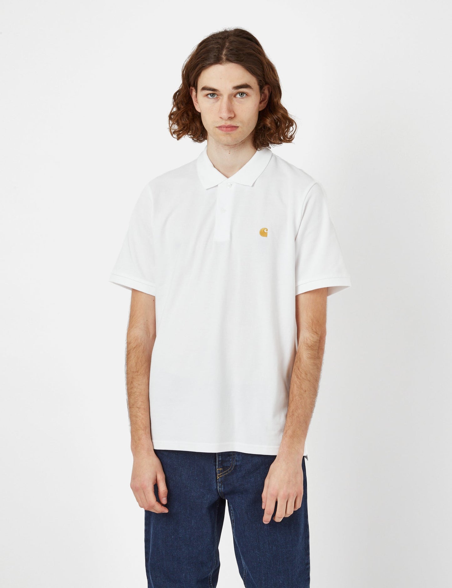Polo Chase Pique - Bleu Marine Foncé