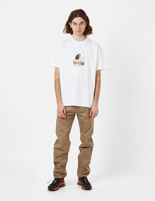 Pantalon Ruck Single Knee (coupe droite) - cuir délavé