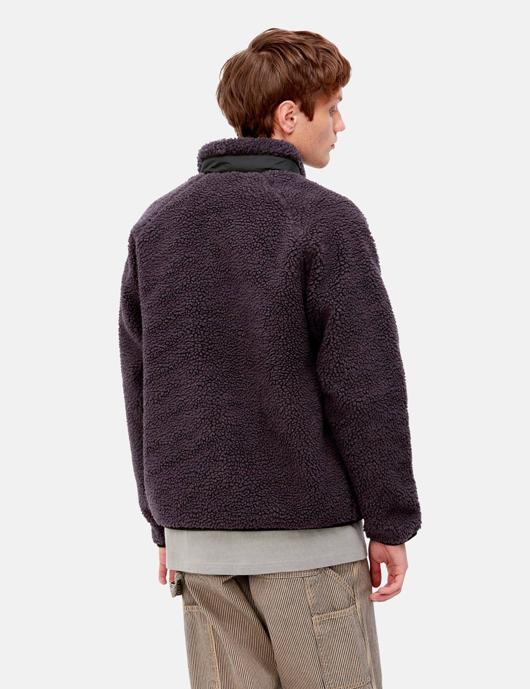 Prentis Liner Jacke - Dunkles Pflaumenlila/Schwarz