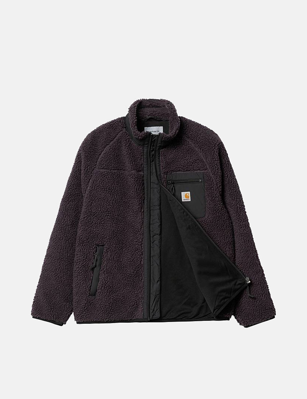 Prentis Liner Jacke - Dunkles Pflaumenlila/Schwarz
