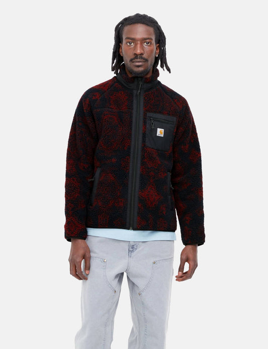 Veste doublée Prentis (Jacquard Verse) - Bleu marine foncé/Corvina