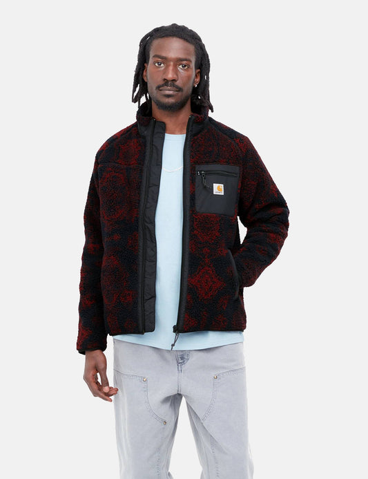 Veste doublée Prentis (Jacquard Verse) - Bleu marine foncé/Corvina