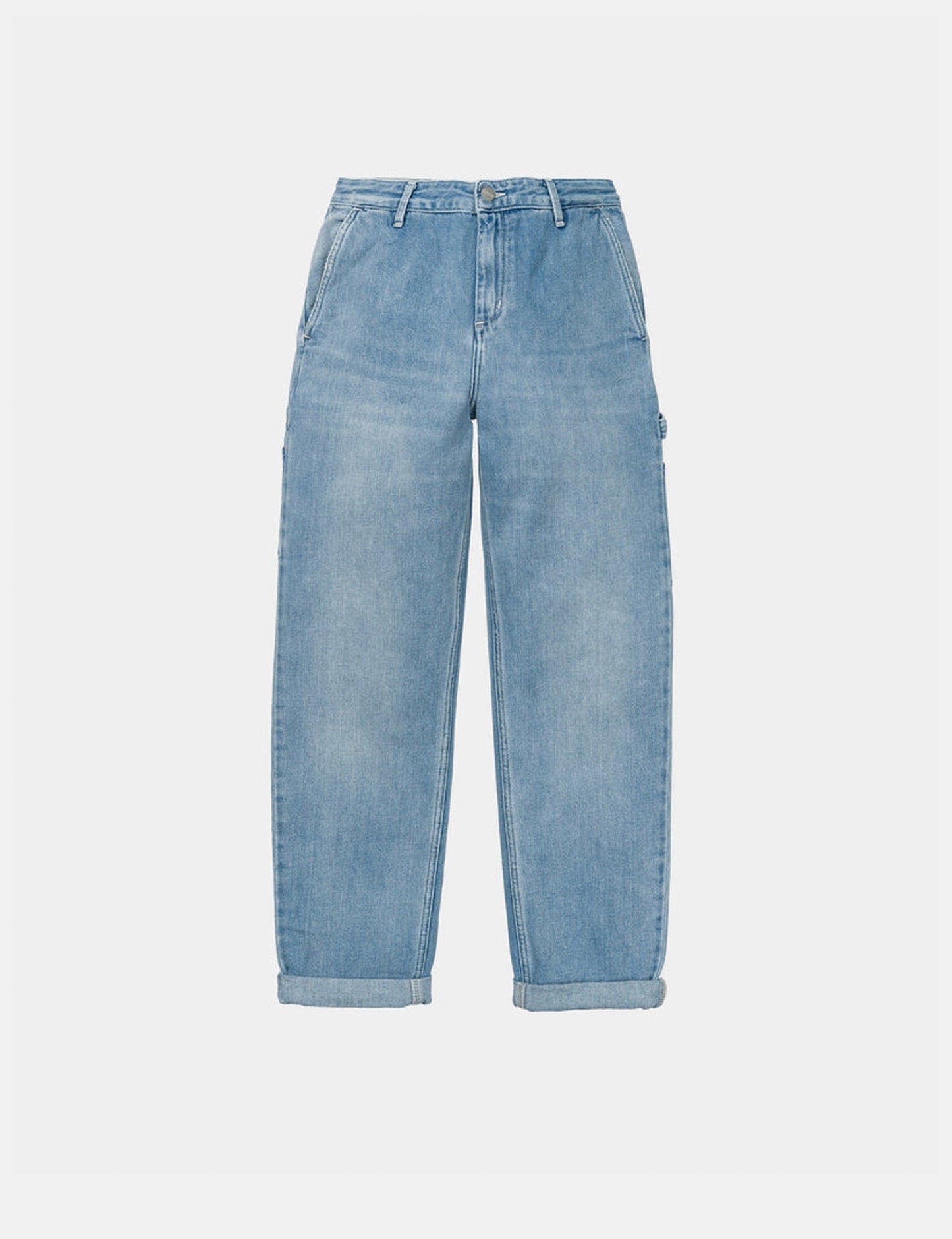 Damen Pierce Hose (Denim) – Hell Steingewaschen Blau