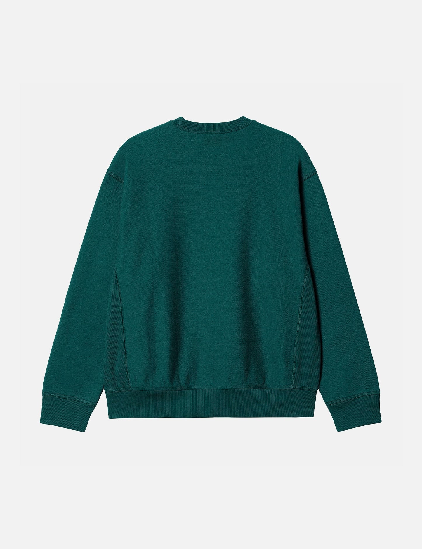 Sweat-shirt American Script - Vert botanique