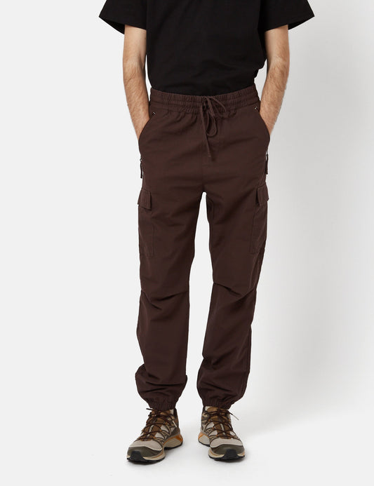 Pantalon de survêtement cargo (Ripstop) – Marron Terre d'ombre Foncé