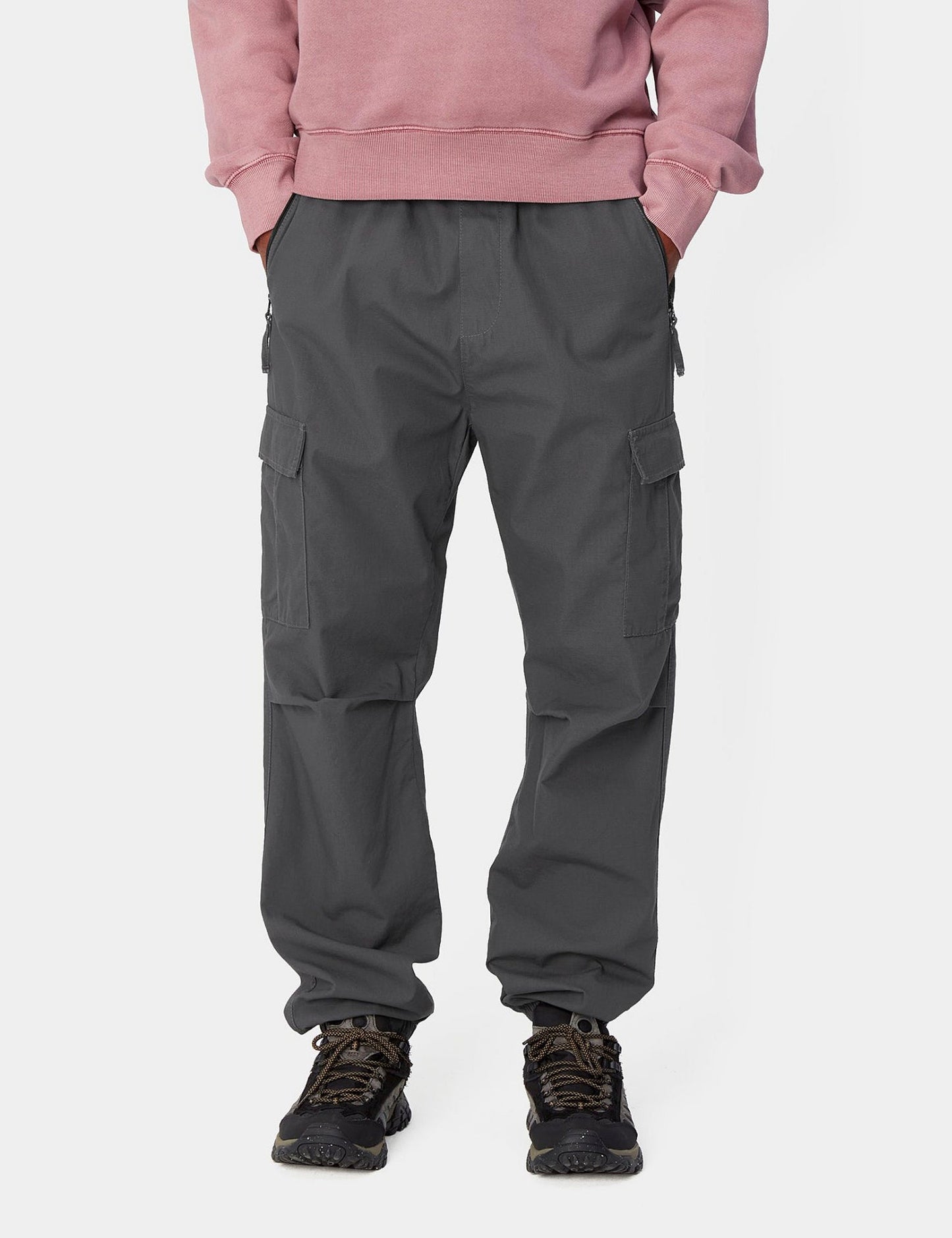 Cargo Jogger - Gris silex rincé