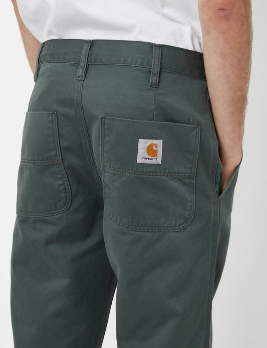Pantalon Abbott (coupe fuselée normale) - Vert Jura