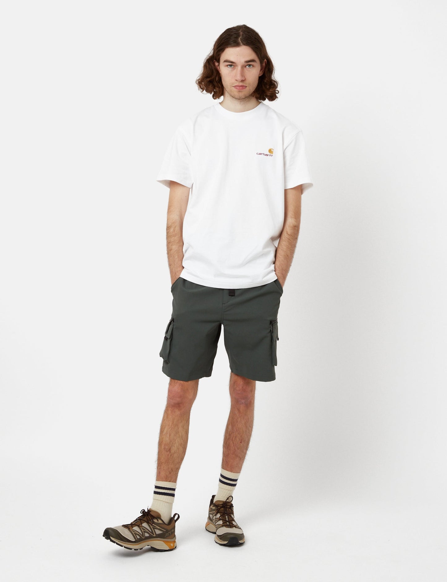 Elmwood Shorts (Stretch) – Jura Grün