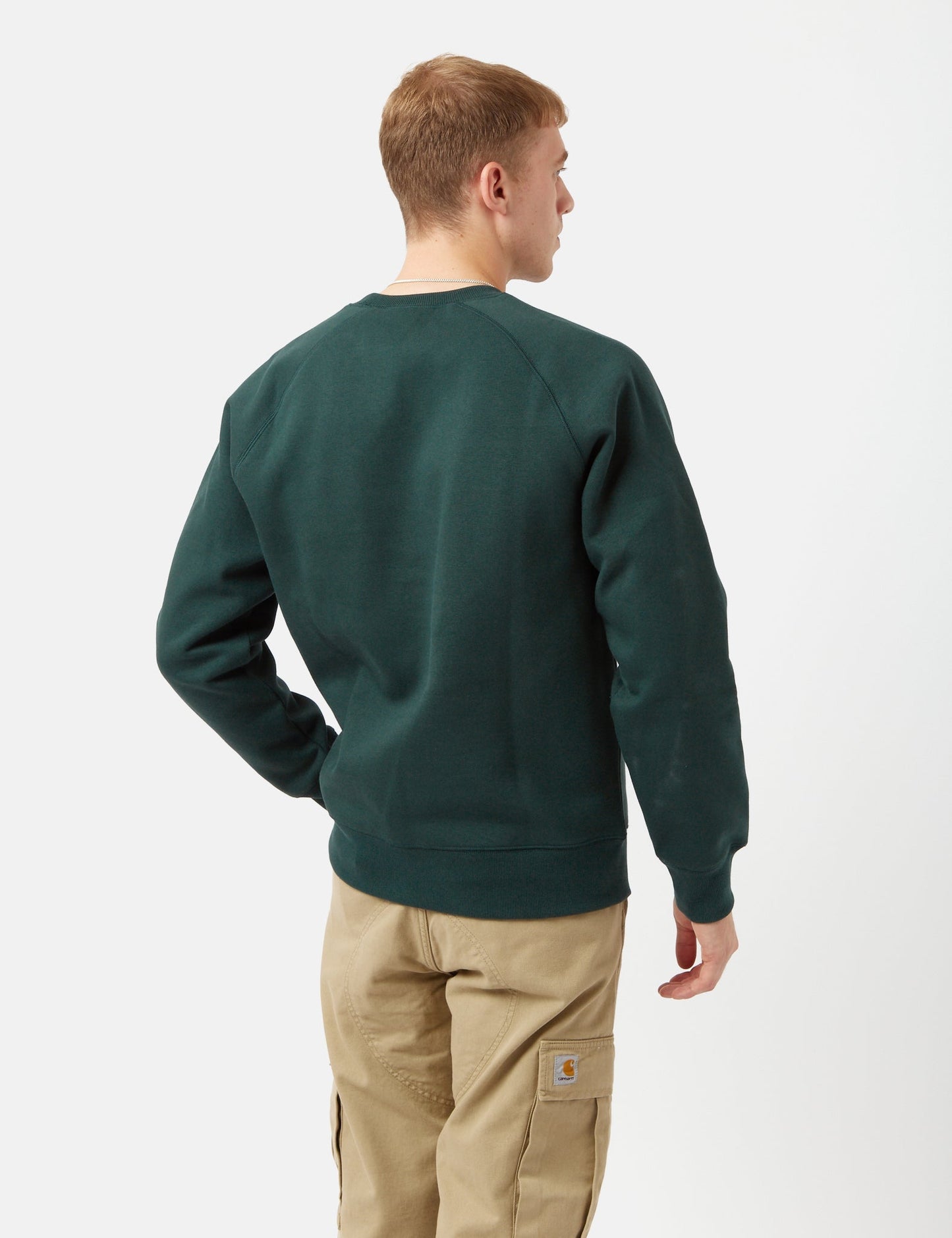 Sweat-shirt Chase - Vert Genévrier