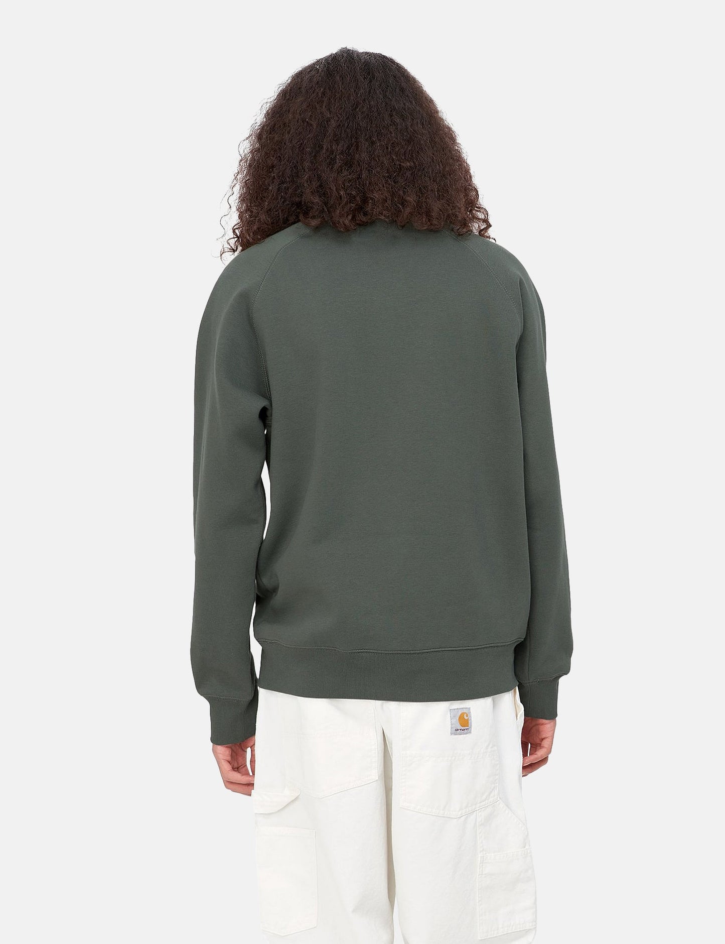 Sweat-shirt Chase – Vert Jura/Doré