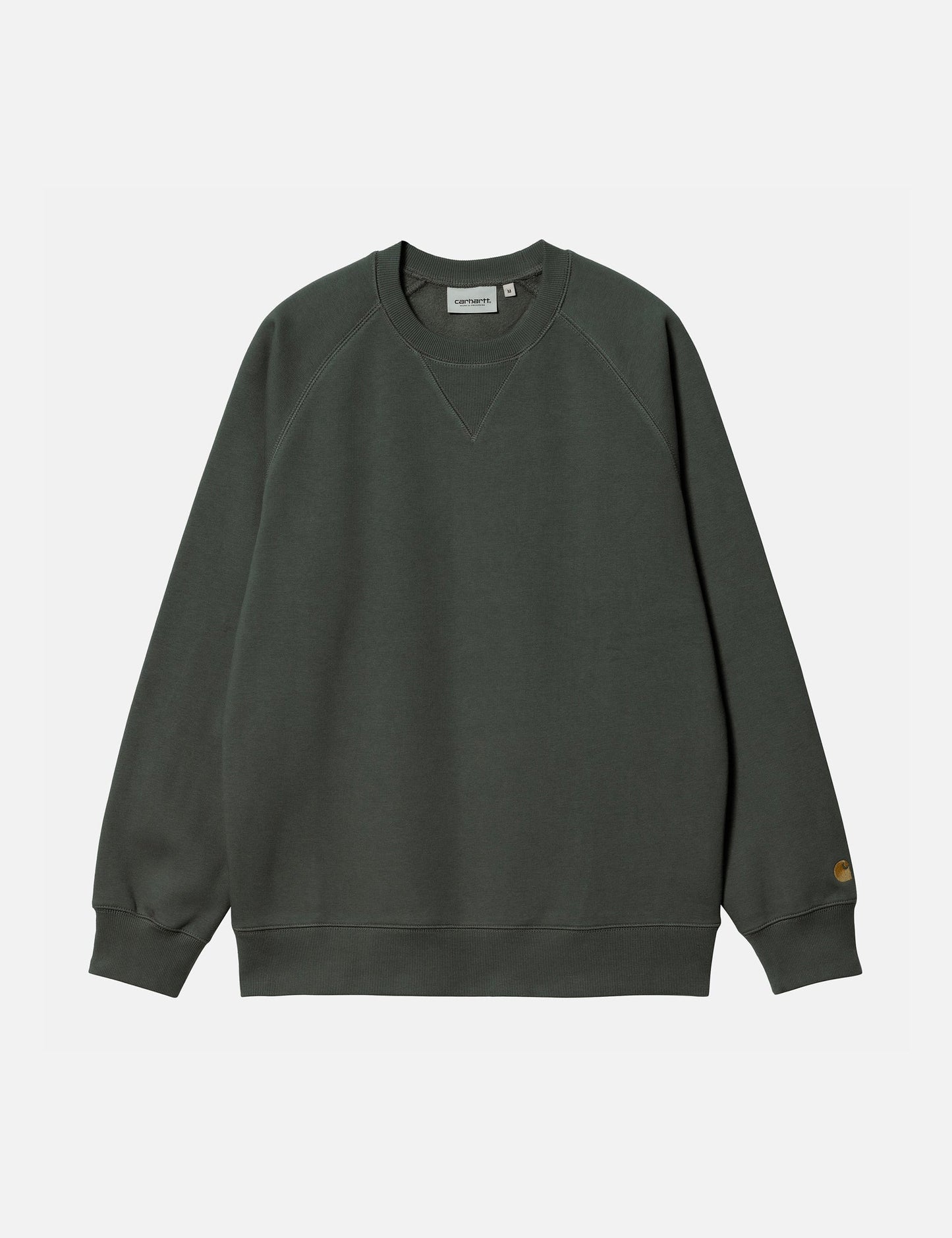 Sweat-shirt Chase – Vert Jura/Doré