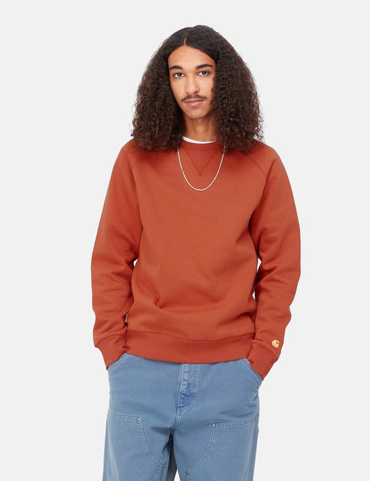 Sweatshirt Chase - Phoenix Rot/Gold
