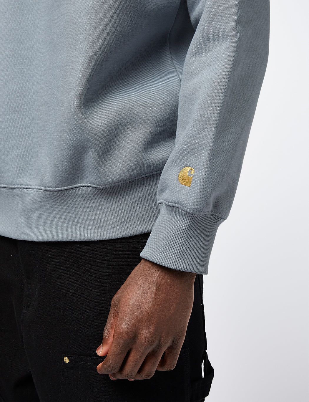 Sweat-shirt Chase - Gris miroir