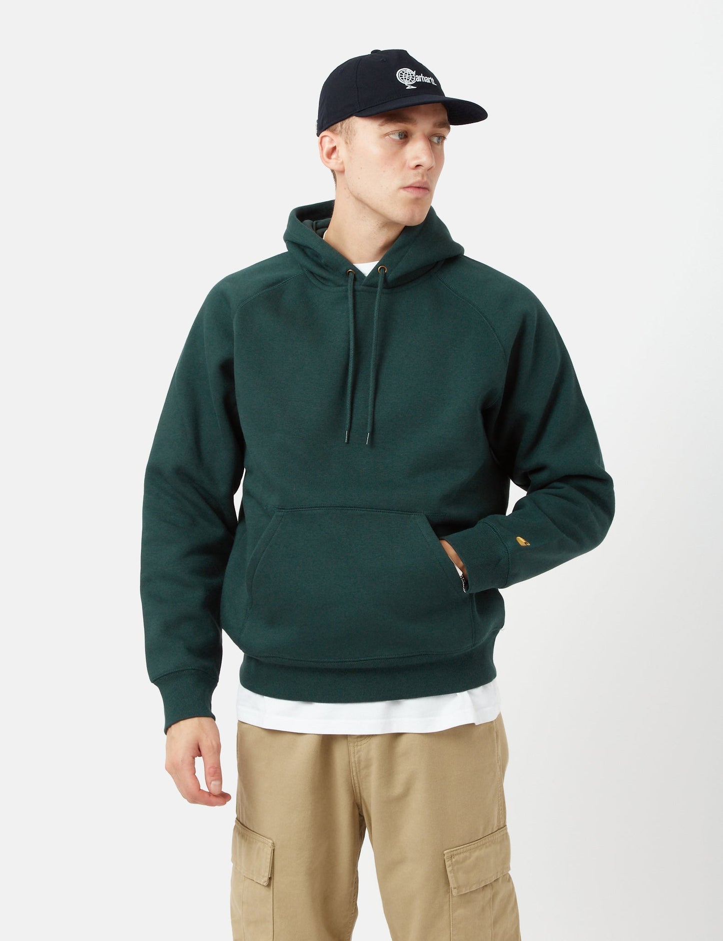 Chase Kapuzenpullover – Phönix Rot/Gold
